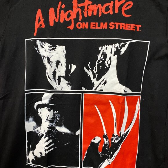 A Nightmare On Elm Street Freddy Krueger Graphic Design T-Shirt Medium - Picture 2 of 4